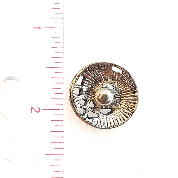 Snap button 20mm Gingersnaps magnolia ASN20 evil eye protector - Picture 3 of 3